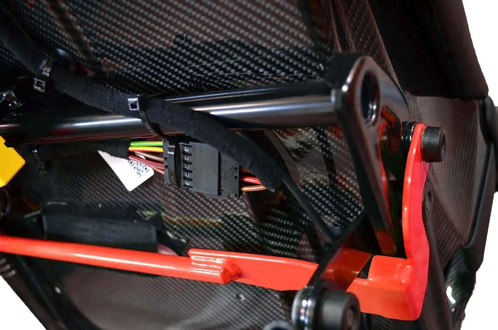CMS Performance Sub Strap Mount for Porsche Carbon Bucket Seat - Image 9