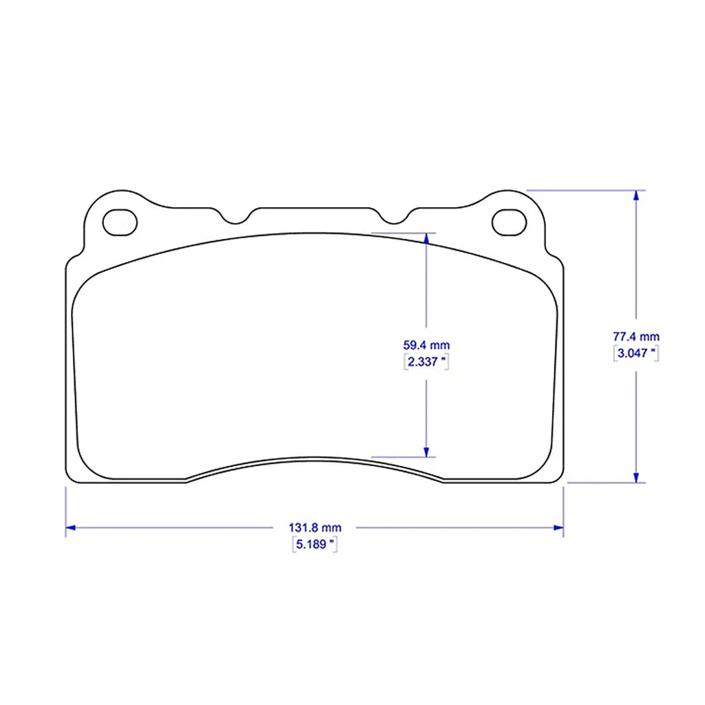 Cobalt Racing Brake Pads D1001 (Rear)