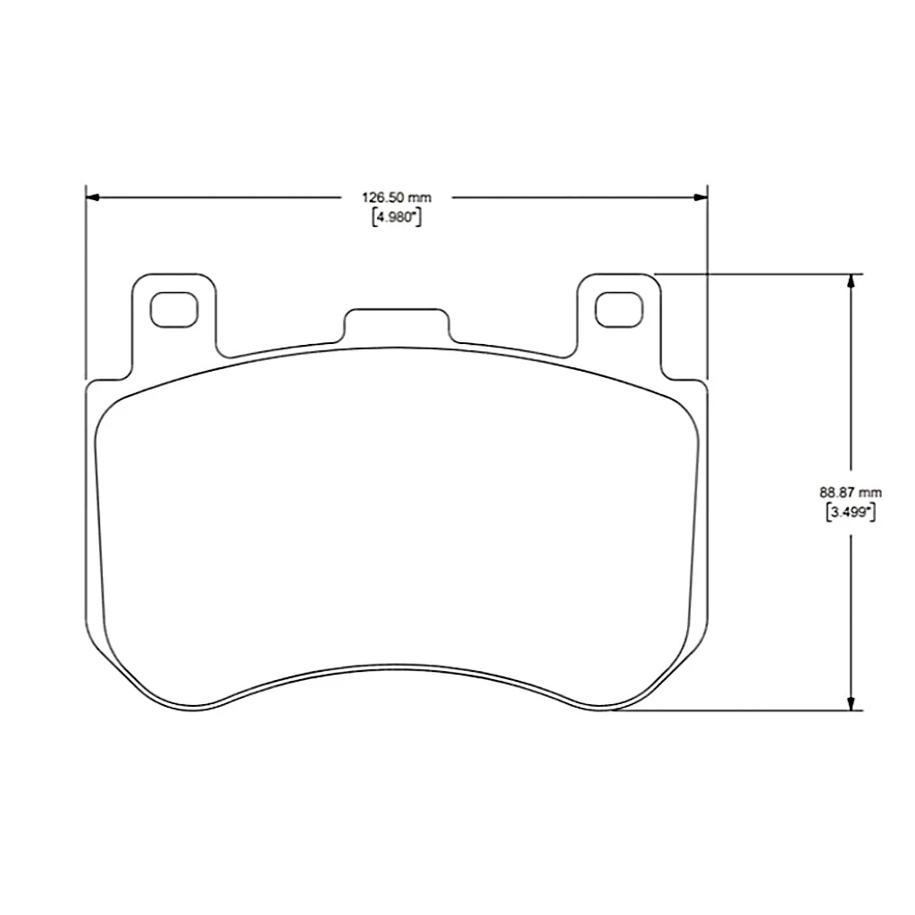 Cobalt Racing Brake Pads RC95 | C8 Z06 (Rear)