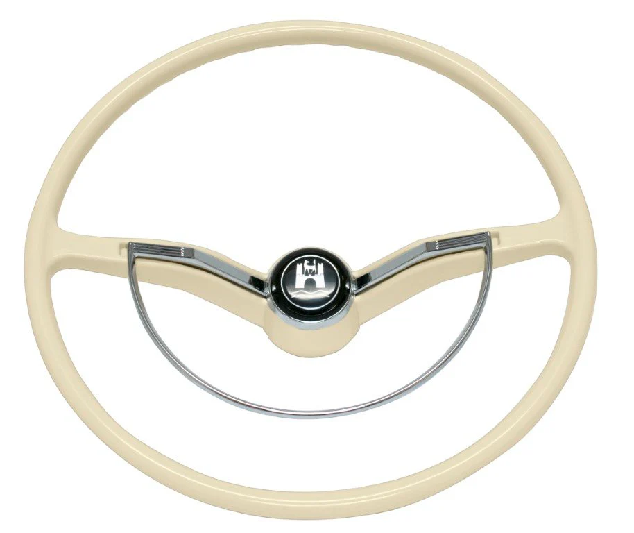 Complete Steering Wheel Kit, Ivory