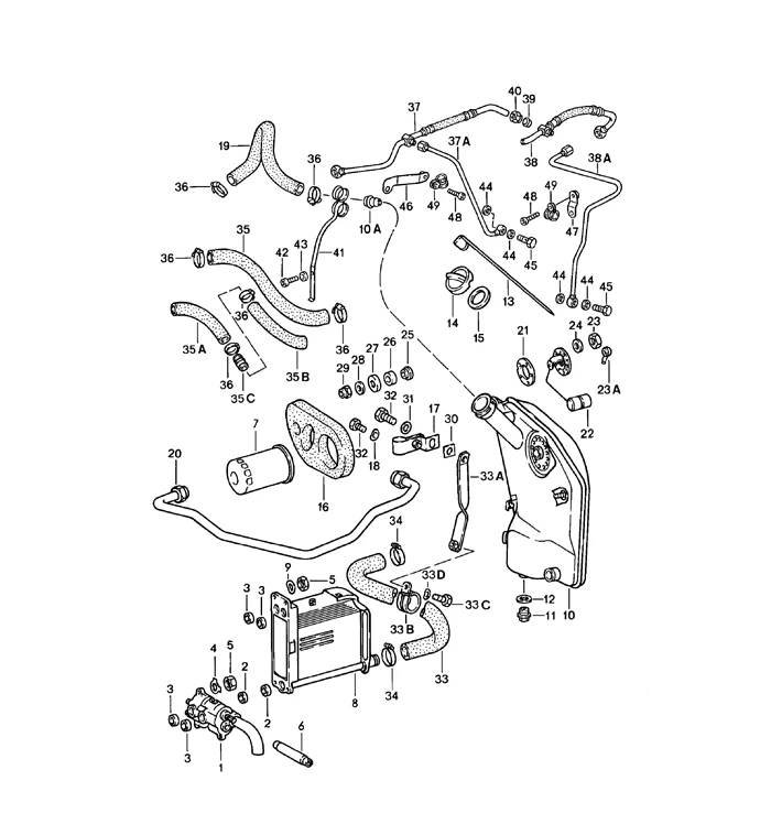 Crankcase Breather Hose for Porsche 911 (1980-83) - Image 2