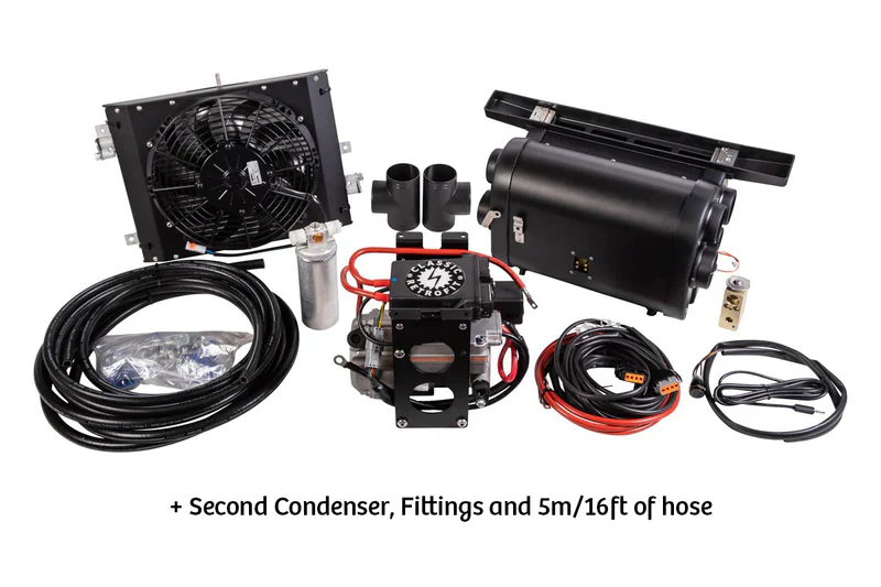 Electric Air Conditioning System for Porsche 911 (Dual Condenser)