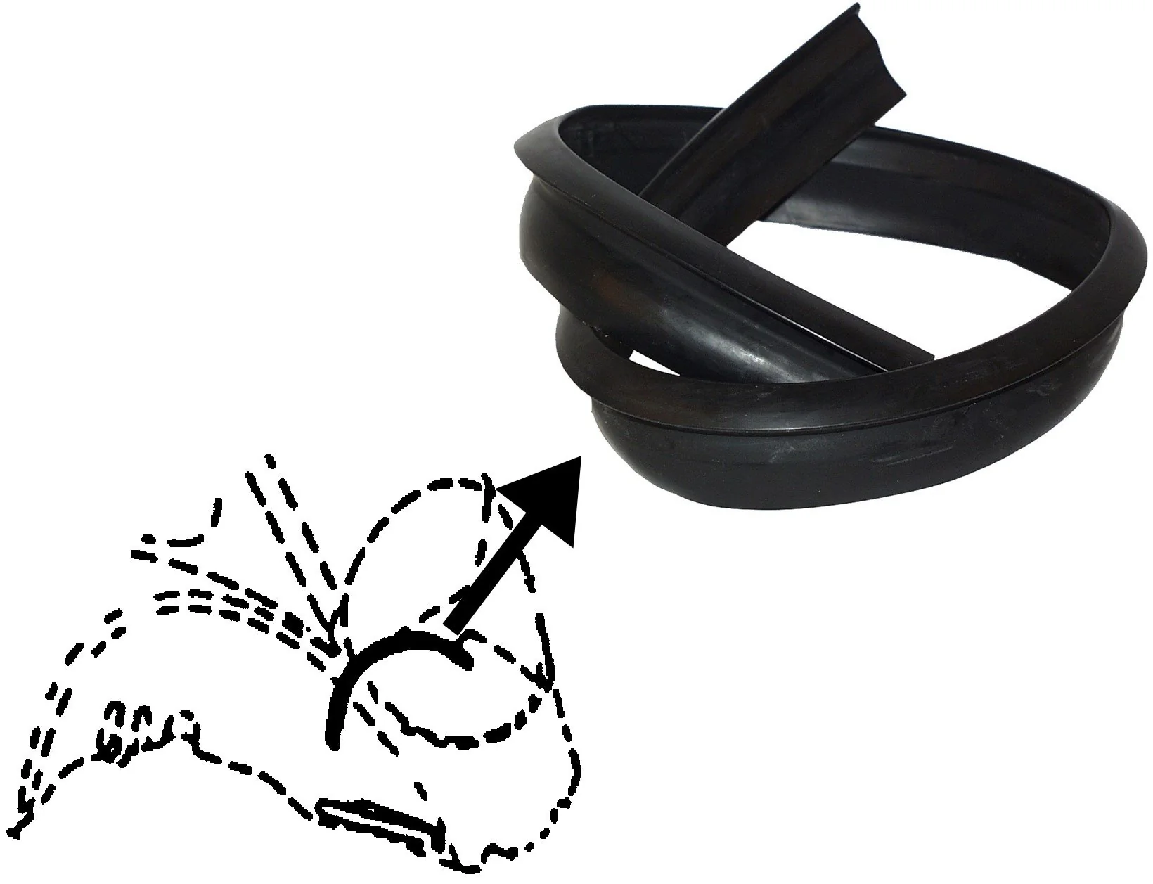 ENG COMP SEAL UPPER T-I