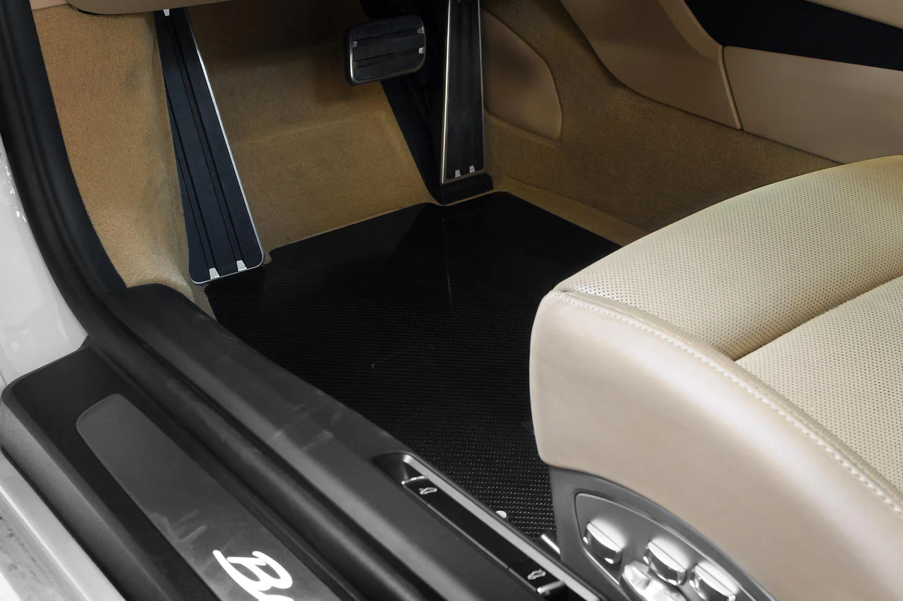 Fabspeed Porsche 981 Boxster Cayman Carbon Fiber Floor Mats / Track Mats - Image 2