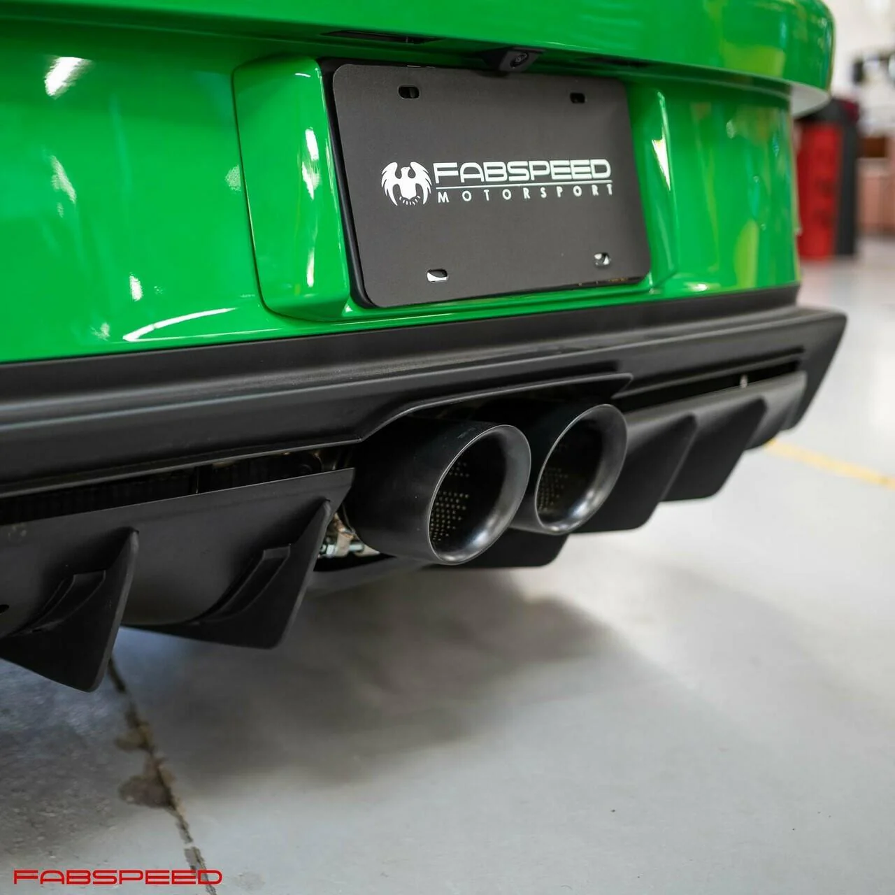 Fabspeed Porsche 992 GT3 / GT3 RS Deluxe Dual Style Tips (2022+) - Image 8