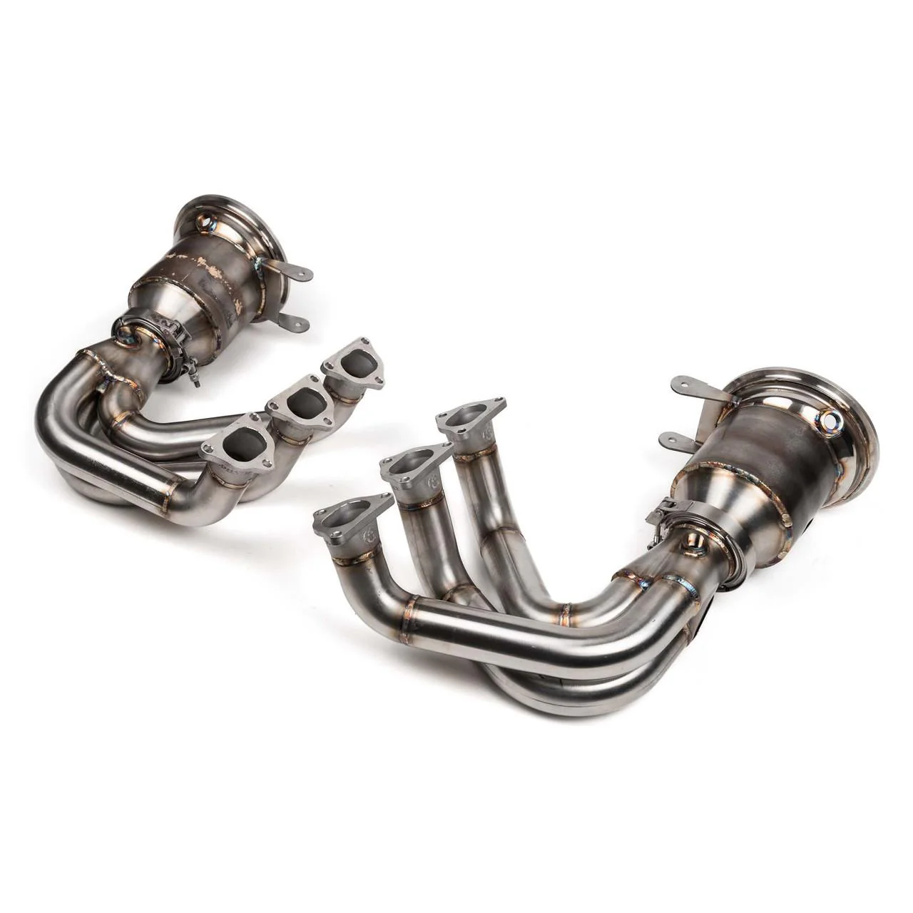 Fabspeed Porsche 992 GT3 / GT3 RS RENNKRAFT® US PATENTED Modular Street and Racing Headers with HJS Catalytic Converters (2022+) - Image 3