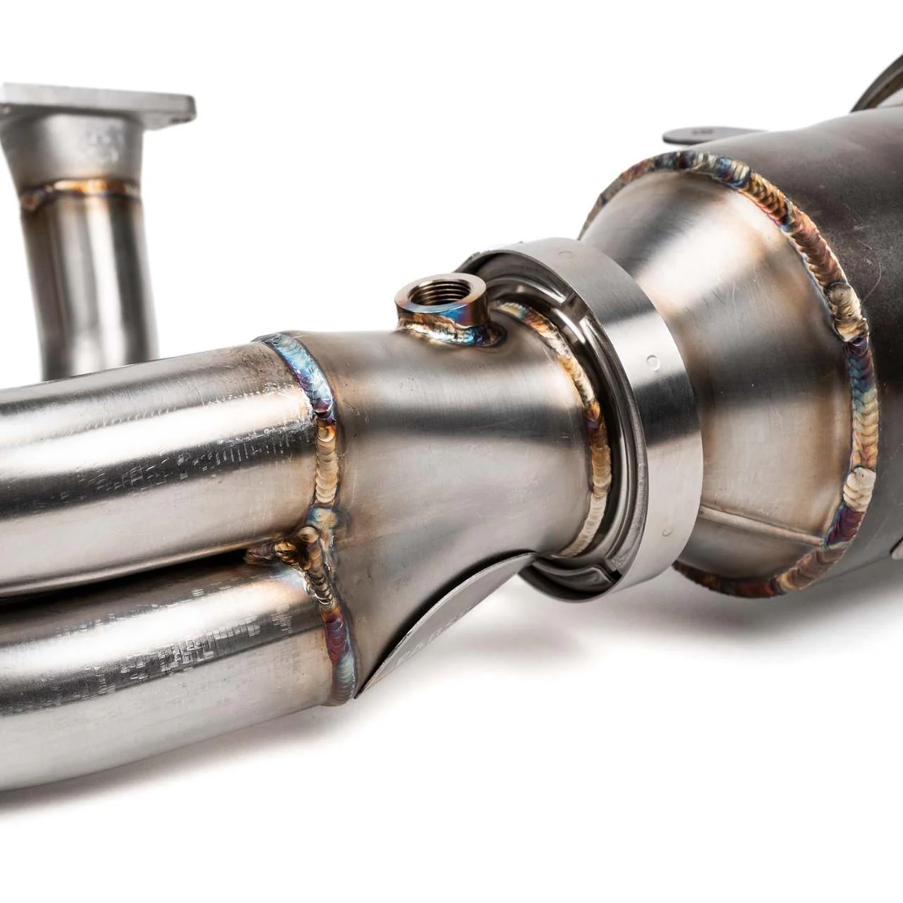 Fabspeed Porsche 992 GT3 / GT3 RS RENNKRAFT® US PATENTED Modular Street and Racing Headers with HJS Catalytic Converters (2022+) - Image 6