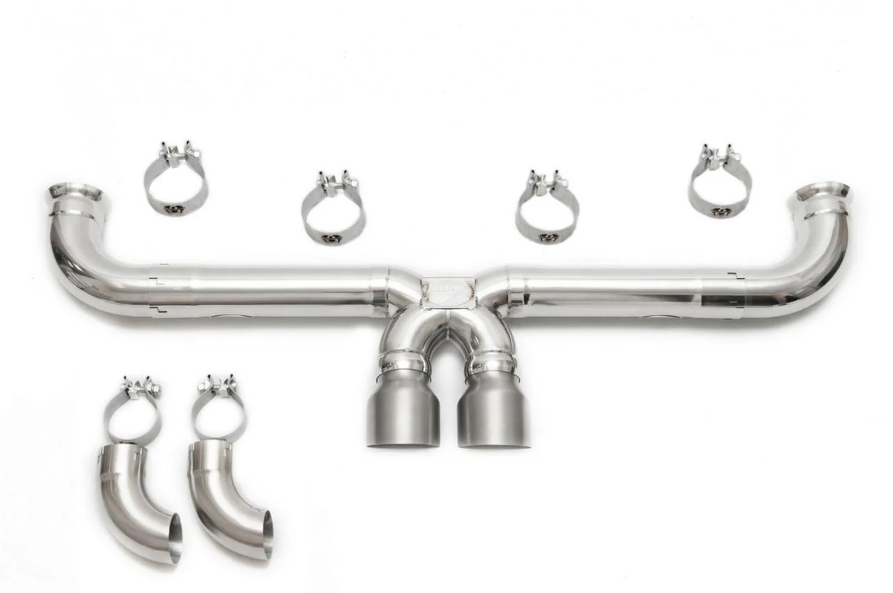 Fabspeed Porsche 997.2 GT3 / GT3 RS Catback Competition Race X-Pipe (2010-2011) - Image 4