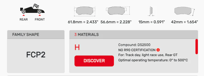 Ferodo FCP0002 Brake Pads - Image 7