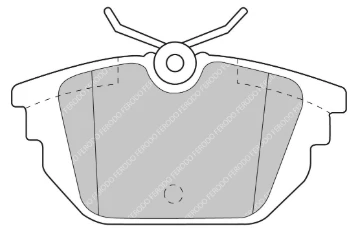 Ferodo FCP1113 Brake Pads