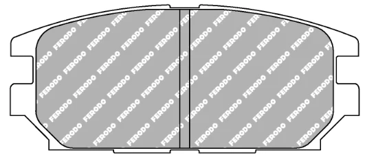 Ferodo FCP1280 Brake Pads