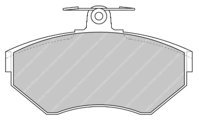 Ferodo FCP1312 Brake Pads
