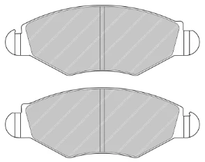 Ferodo FCP1378 Brake Pads