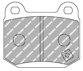 Ferodo FCP1562 Brake Pads
