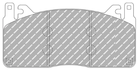 Ferodo FCP4835 Brake Pads