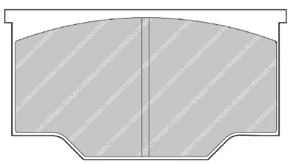Ferodo FRP0101 Brake Pads