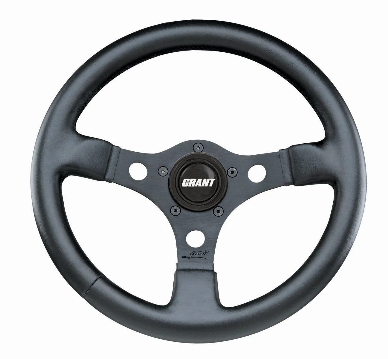 Formula GT, Black,3-Spoke, 12" Dia., 3" Dish / 3 ¾"