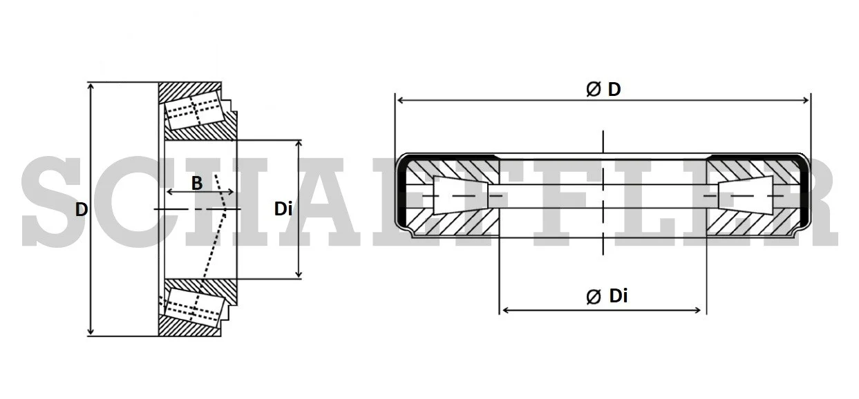 Front Outer Wheel Bearing for 356C, 911/912, 914-6, 924, 944, VW Type 2 - Image 3