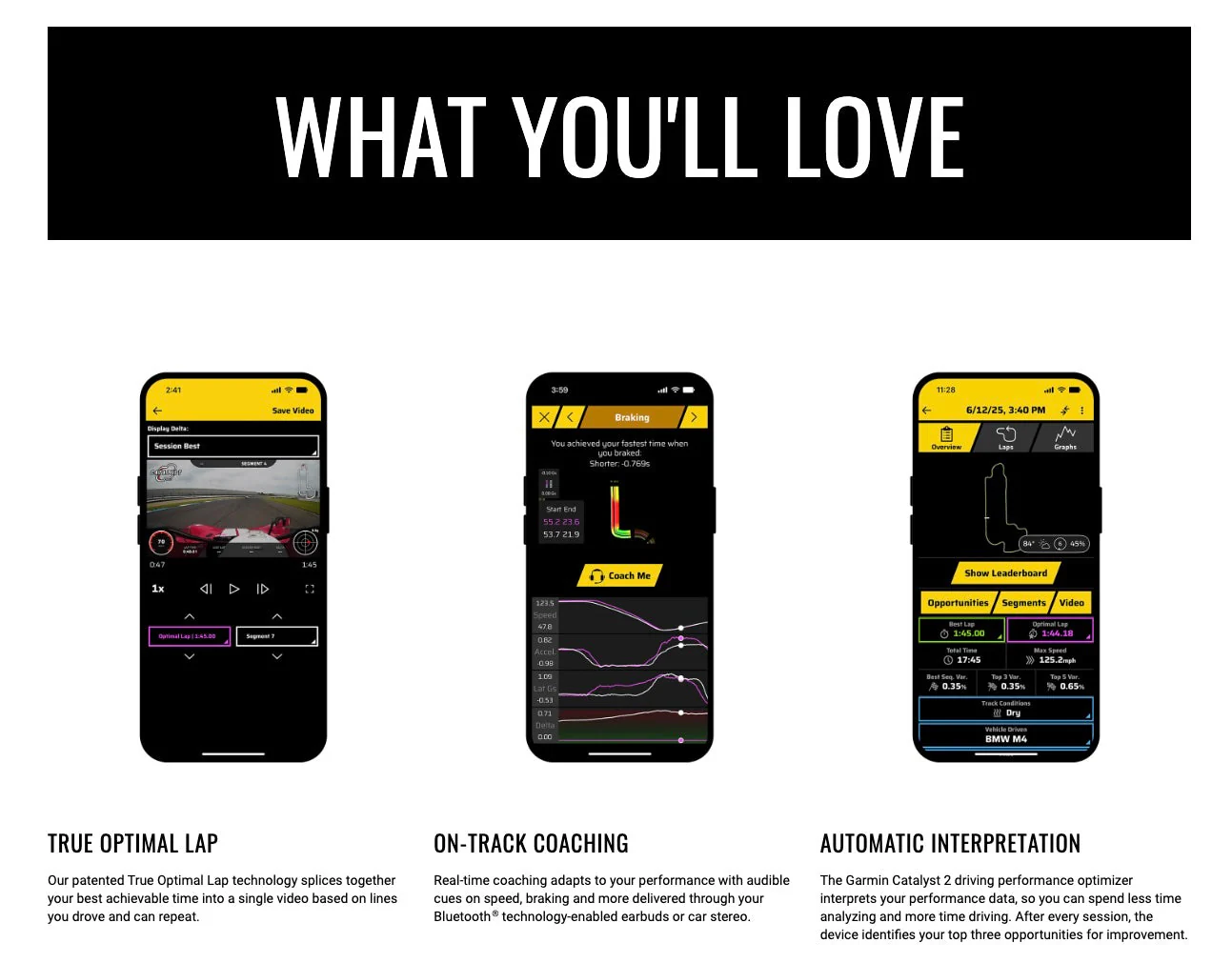 Garmin Catalyst 2 Race Track Driving Performance Optimizer - Image 10