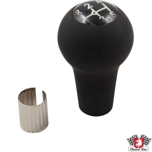 Matte Black Gear Shift Knob, 5 Speed, fits 911 (1965-73), 914 (Late 1972-76) - Image 2