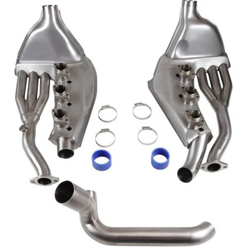 SSI Stainless Steel Heat Exchanger Kit with 41mm Outer Pipes for Porsche 911 3.2 Carrera (1984-89)