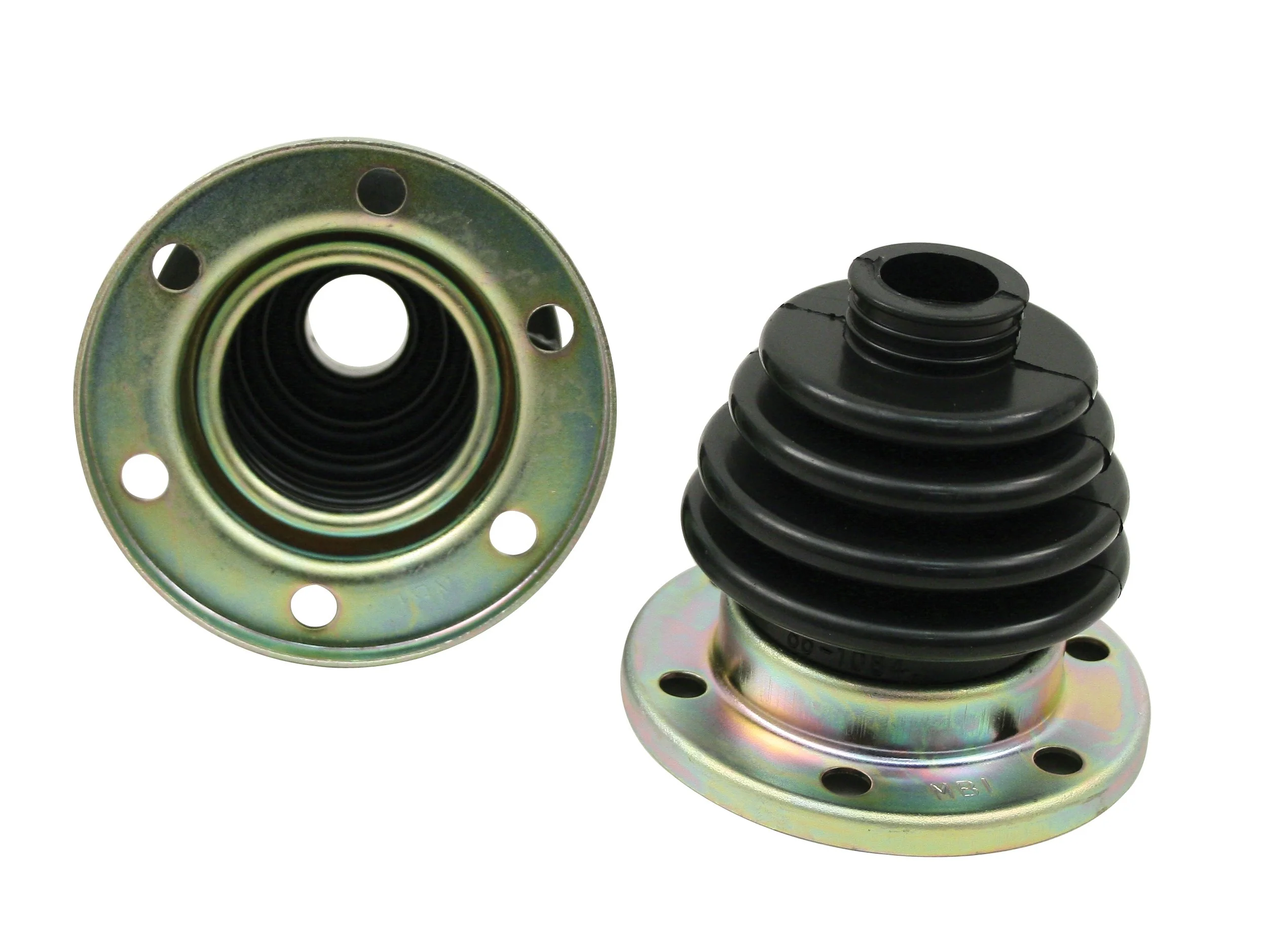 I.R.S. Boot with Flange, Type 1, Black, Set of 4