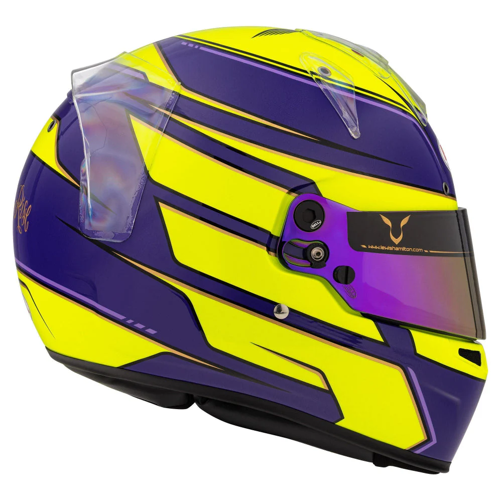 KC7-CMR Lewis Hamilton Karting Helmet | Snell-FIA CMR-2016 - Image 2
