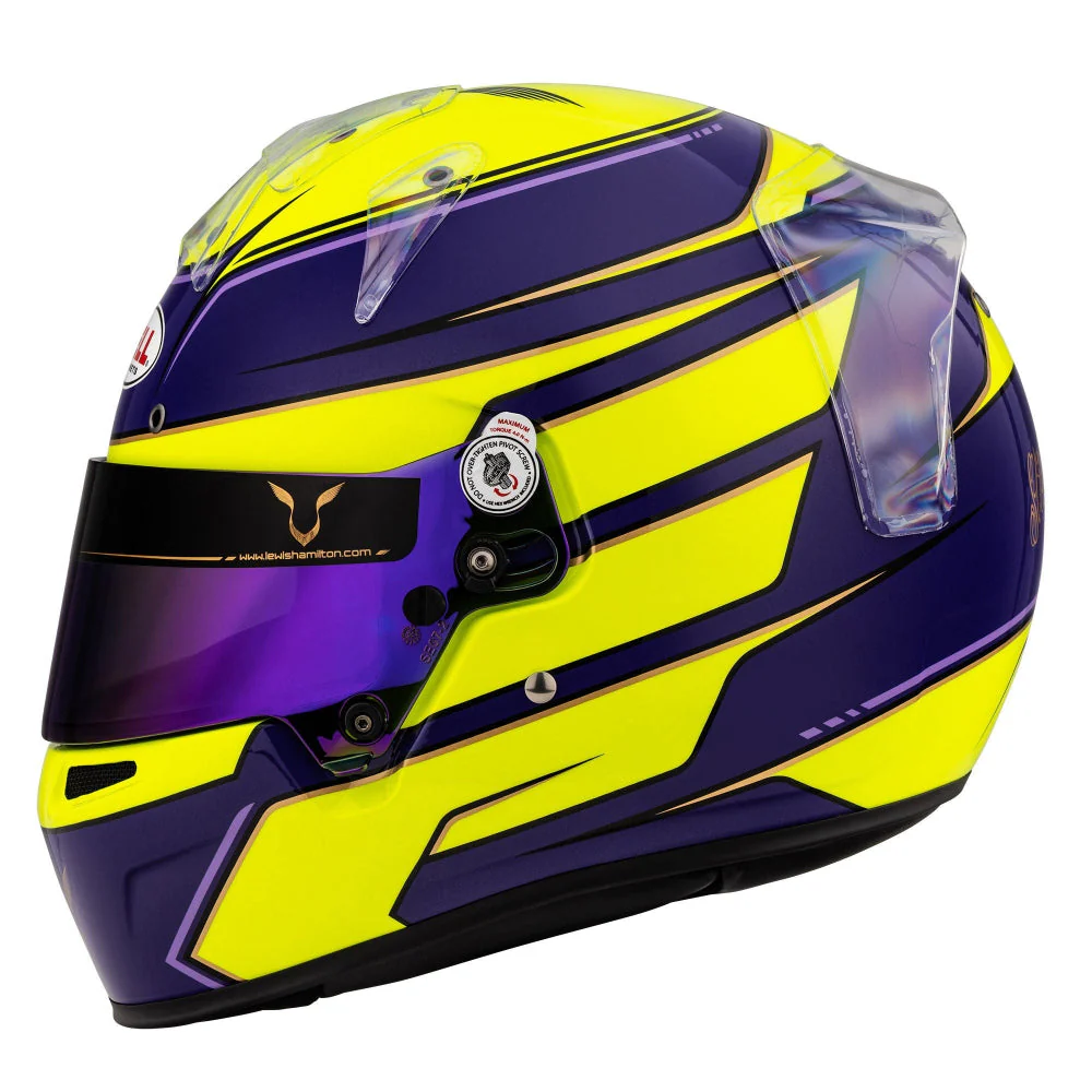 KC7-CMR Lewis Hamilton Karting Helmet | Snell-FIA CMR-2016 - Image 4