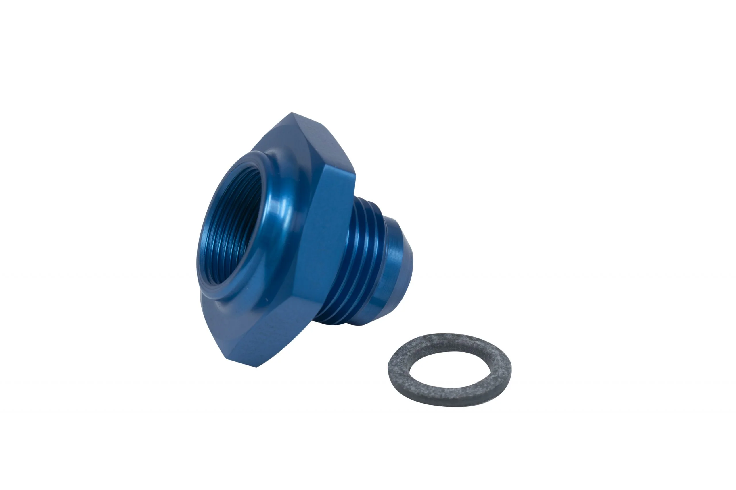 Low Profile Fuel Tank and 8 Adapter - Blue