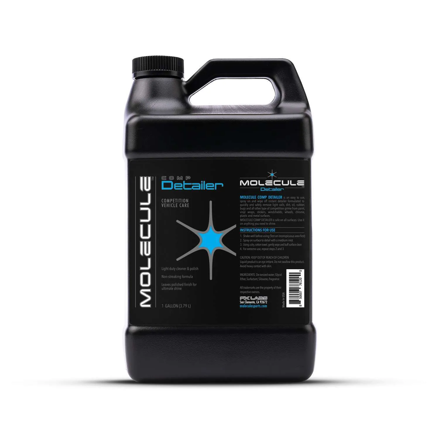 Molecule Race Car Detailing Spray (1 Gallon)