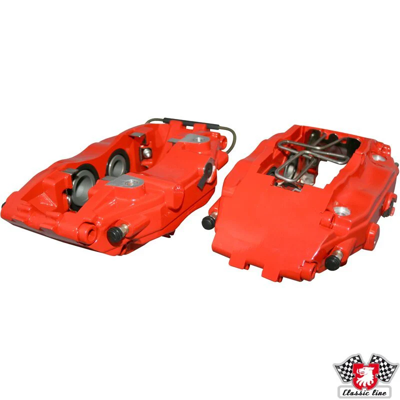 New Reproduction Front Brake Caliper Pair for Porsche 964 3.6 C2/C4/Turbo and 993