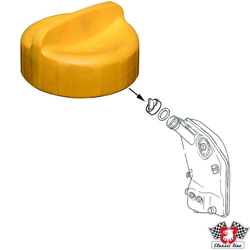 Oil Tank Reservoir Cap for Porsche 911, 928, 924/944/968