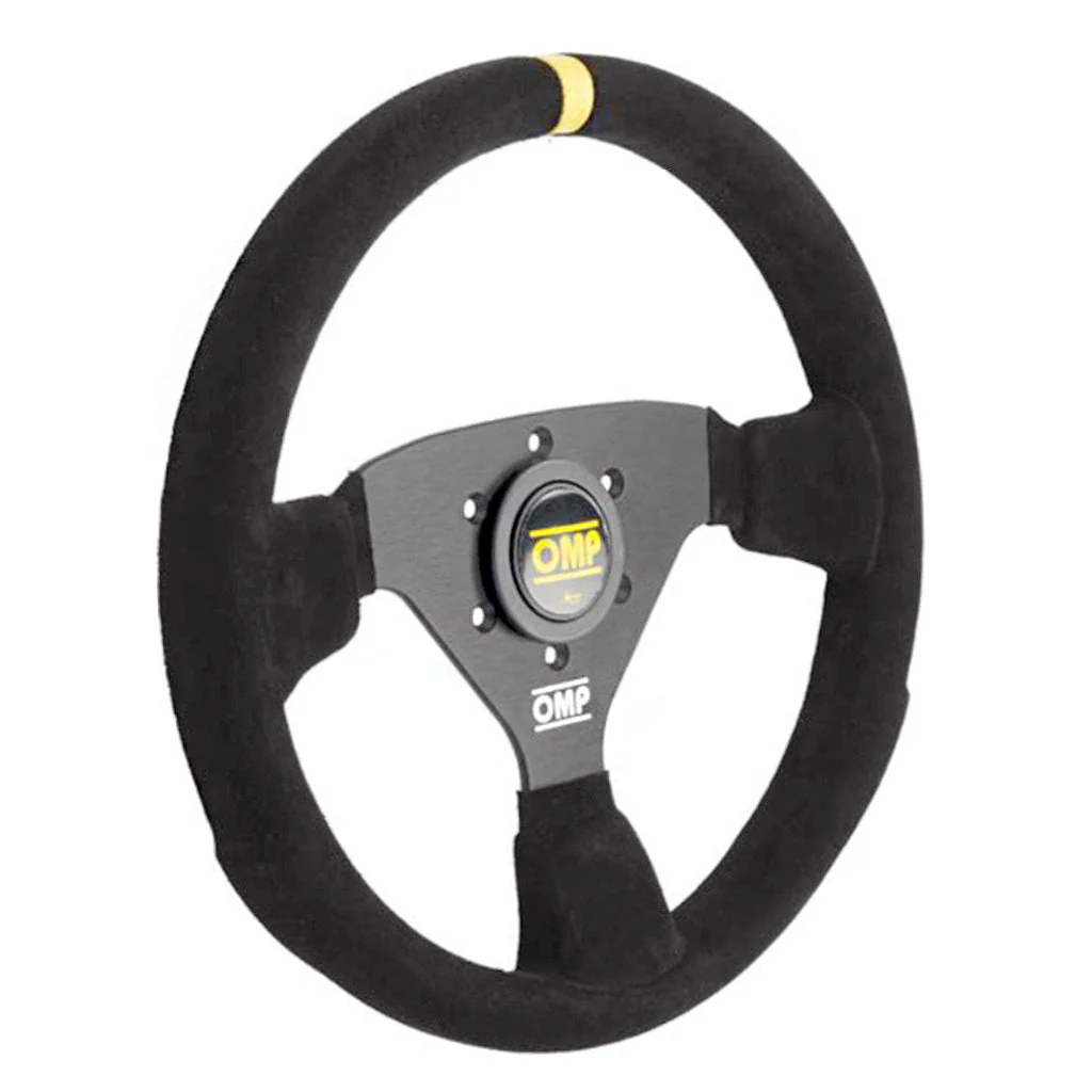 OMP 320 ALU Rally Steering Wheel | 320mm Suede Racing Wheel - Image 2