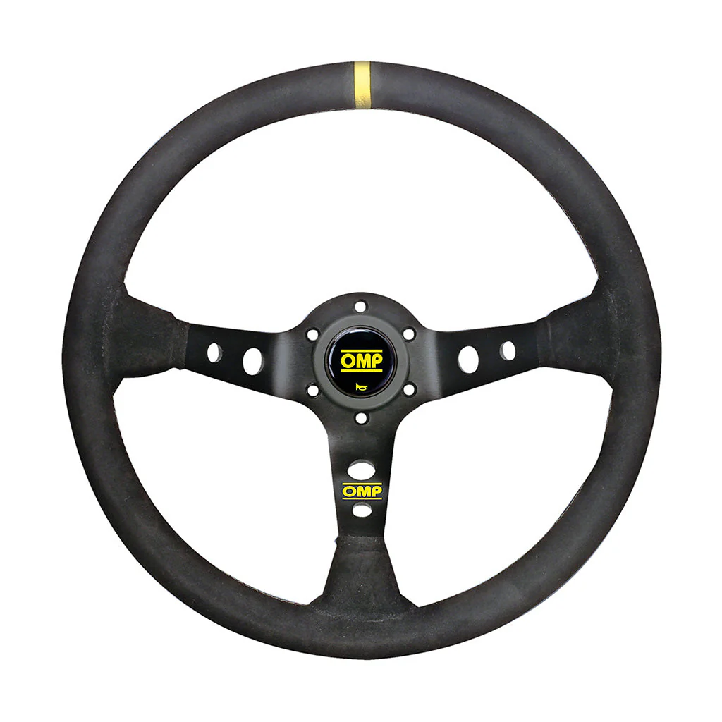 OMP Corsica 330 Steering Wheel – 330mm Suede w/ 75mm Dish