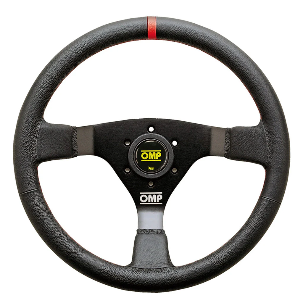 OMP WRC Steering Wheel – 350mm Leather or Suede, 70mm Dish