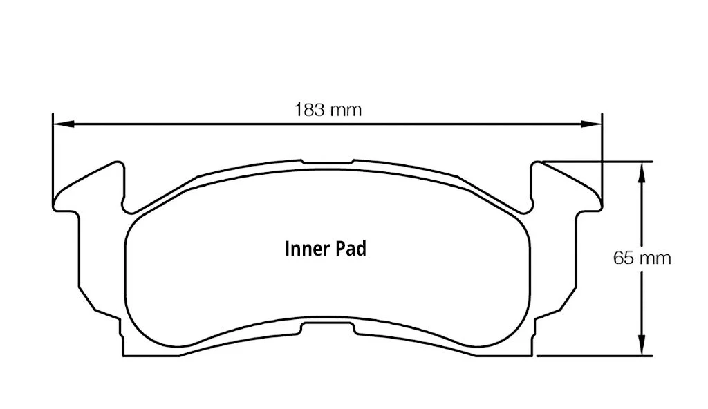 Pagid Racing Brake Pads No. 1594 (Front) - Image 3