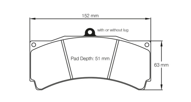 Pagid Racing Brake Pads No. 1903 (Front & Rear) - Image 2