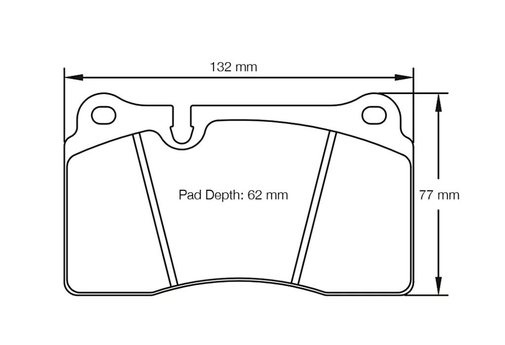 Pagid Racing Brake Pads No. 4906 (Rear)