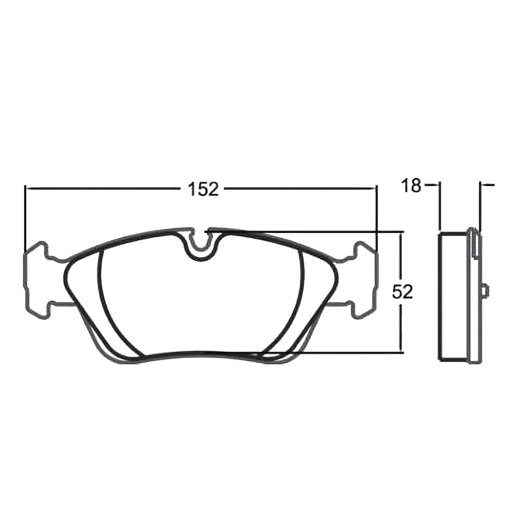 Performance Friction PFC Brake Pads 0558.XX.18.44 (Front) - Image 2