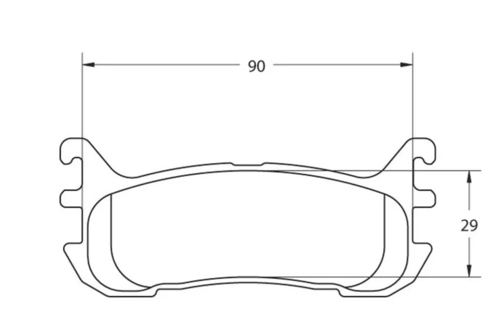 Performance Friction PFC Brake Pads 0636.XX.13.44 (Rear) - Image 3