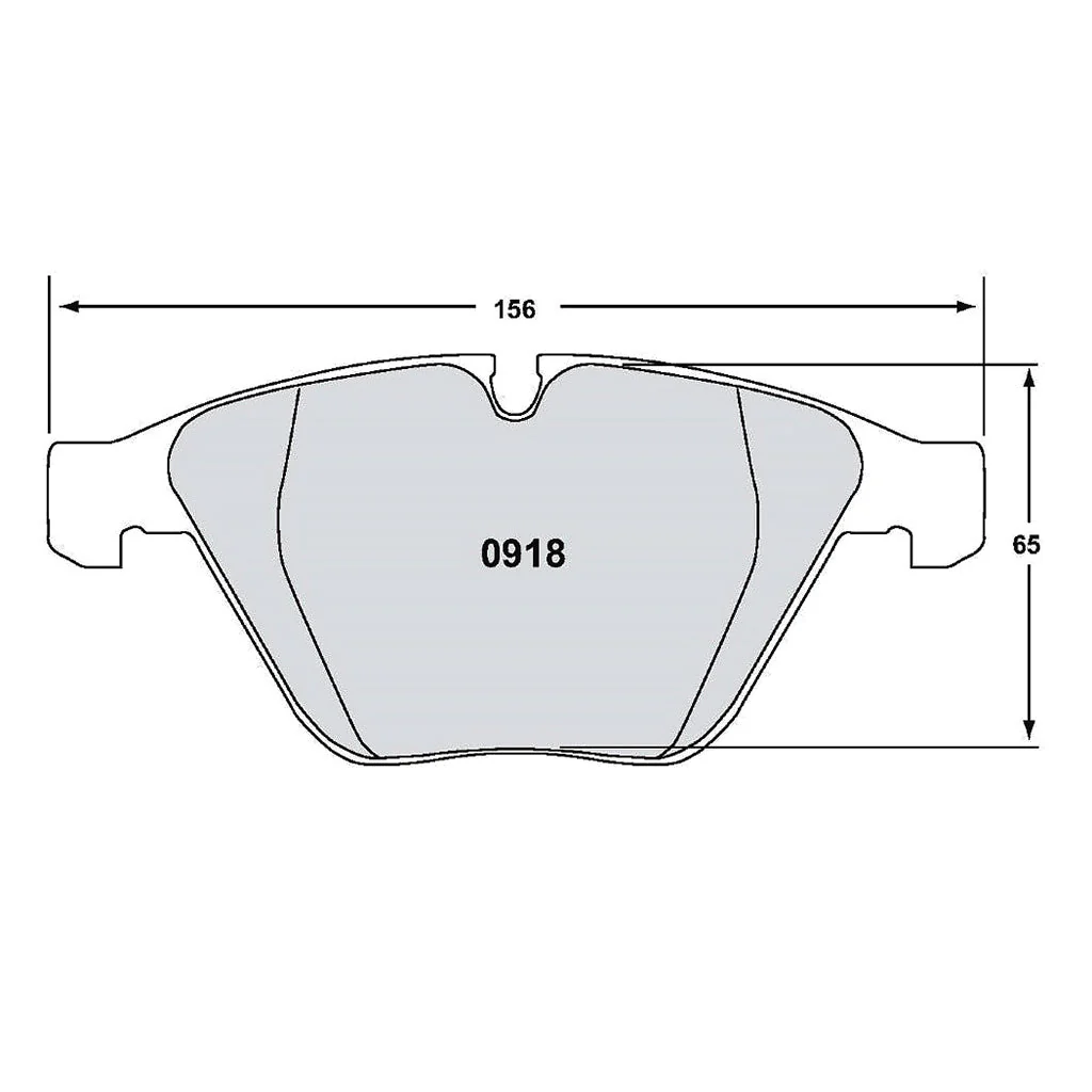 Performance Friction PFC Brake Pads 0918.XX.19.44 (Front) - Image 2