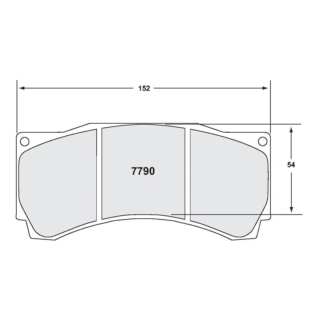Performance Friction PFC Brake Pads 7790.XX.YY.44 (Front) - Image 2