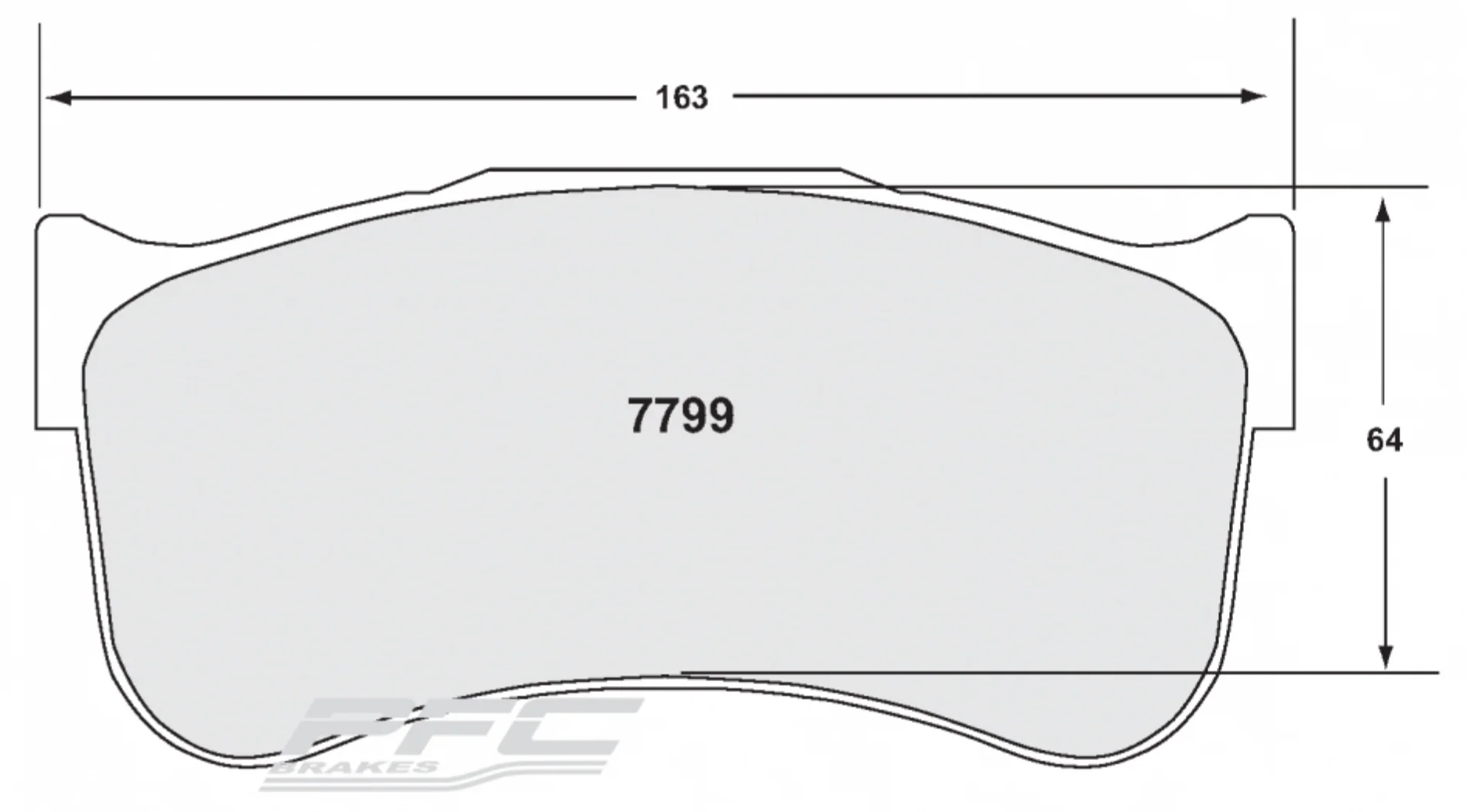 Performance Friction PFC Brake Pads 7799.xx.xx.44 (Front)