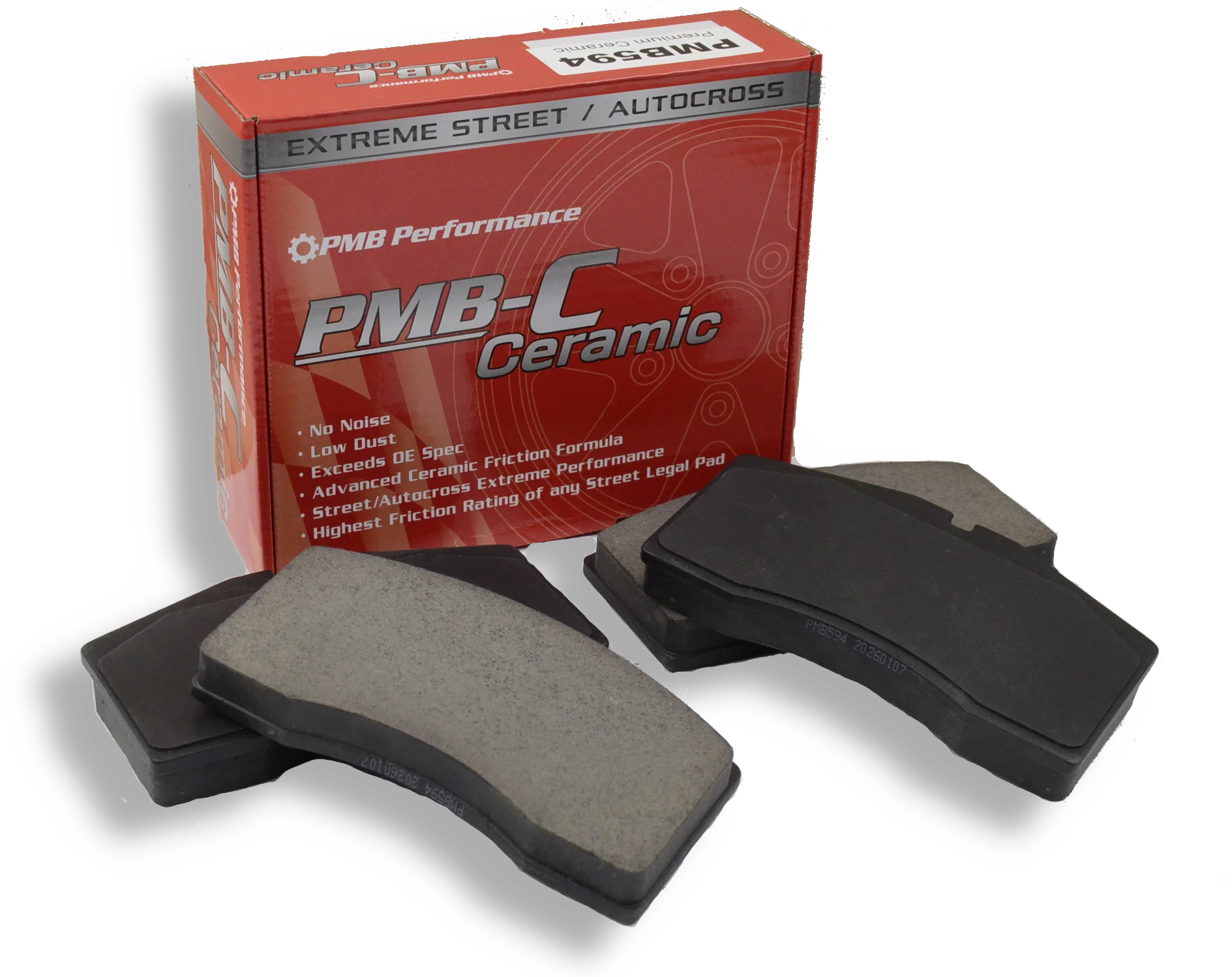 NEW! PMB-C Ceramic Pads for Porsche: 959 2.8L (87-91) Front & Rear