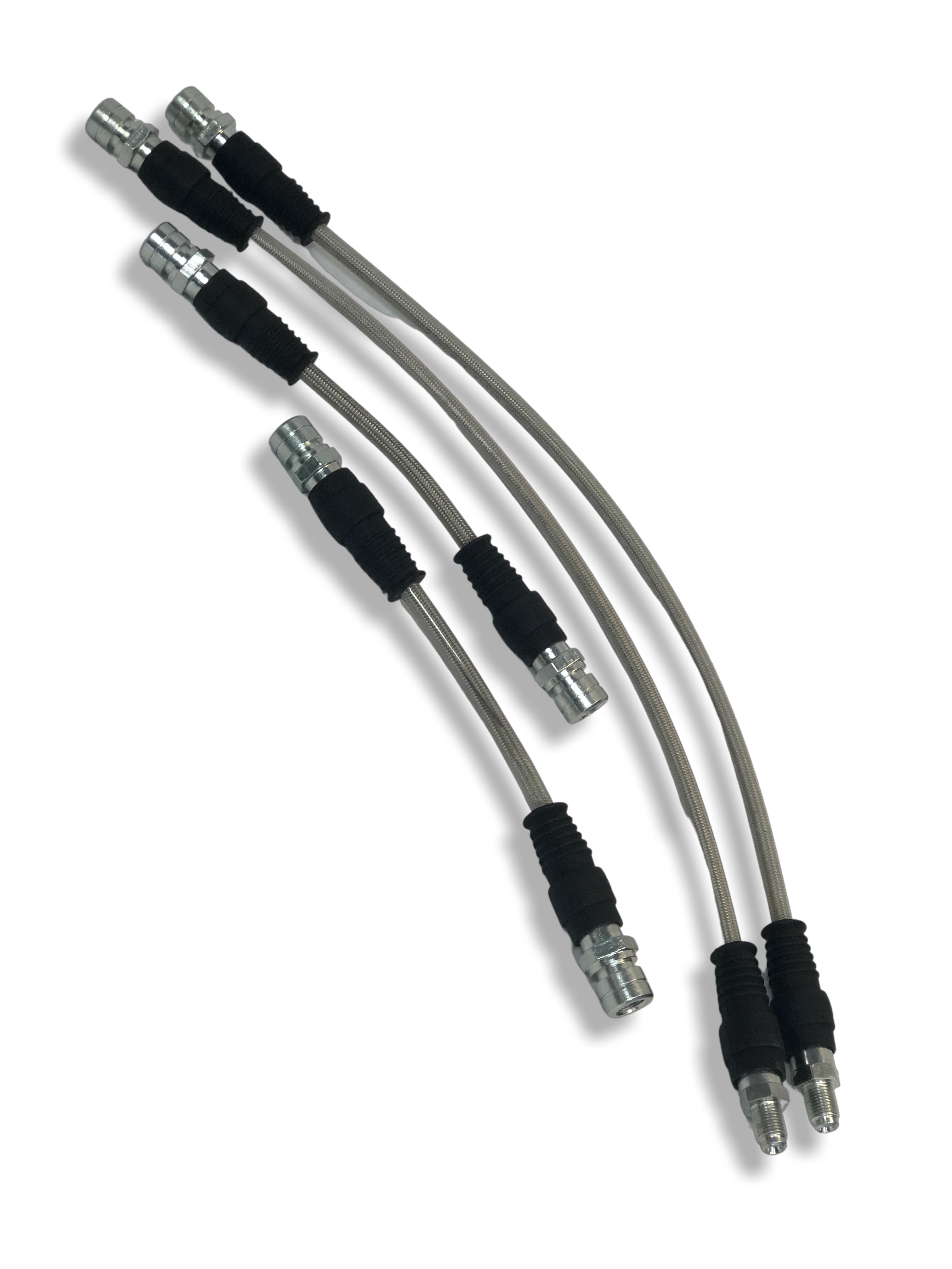 PMB Performance DirectFit Stainless-Steel Brake Lines - Set of 4 - 1976-89Porsche 924/944