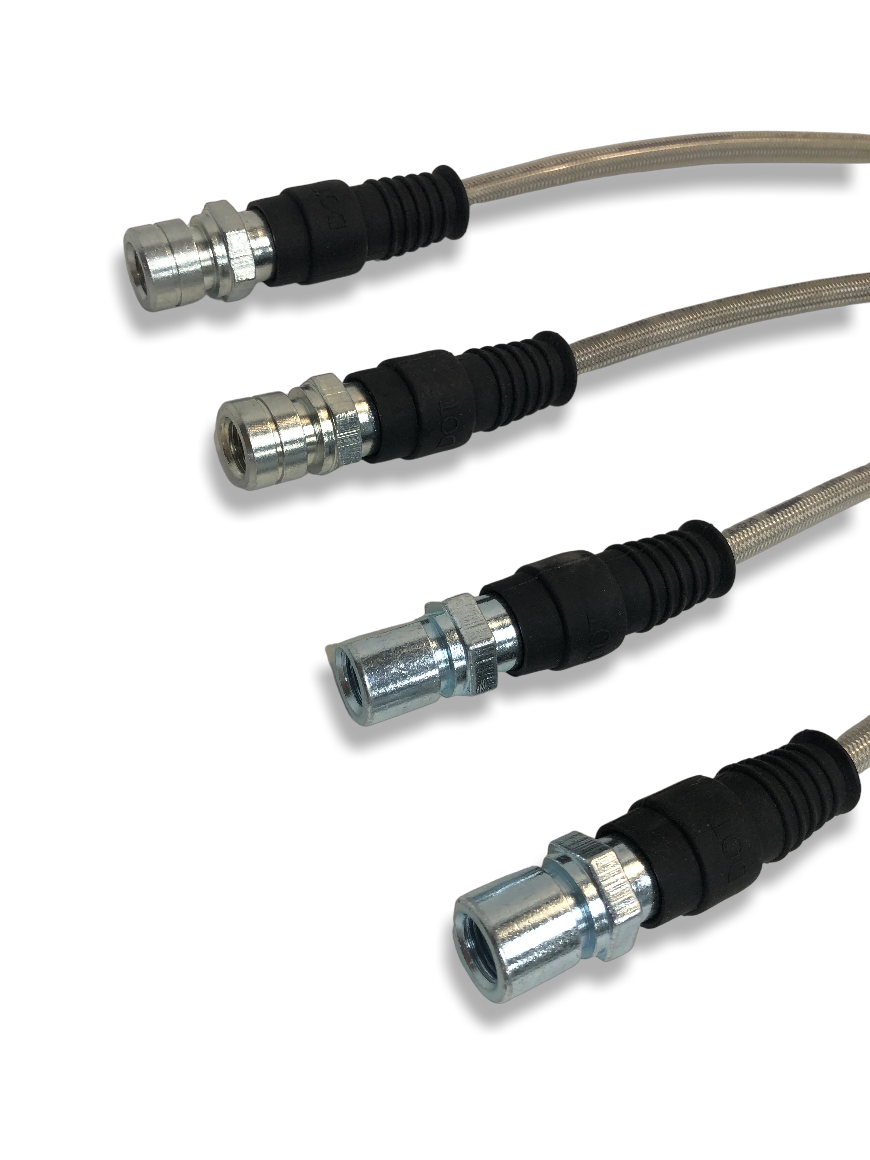 PMB Performance DirectFit Stainless-Steel Brake Lines - Set of 4 - 1994-96 Porsche 993 - Image 3