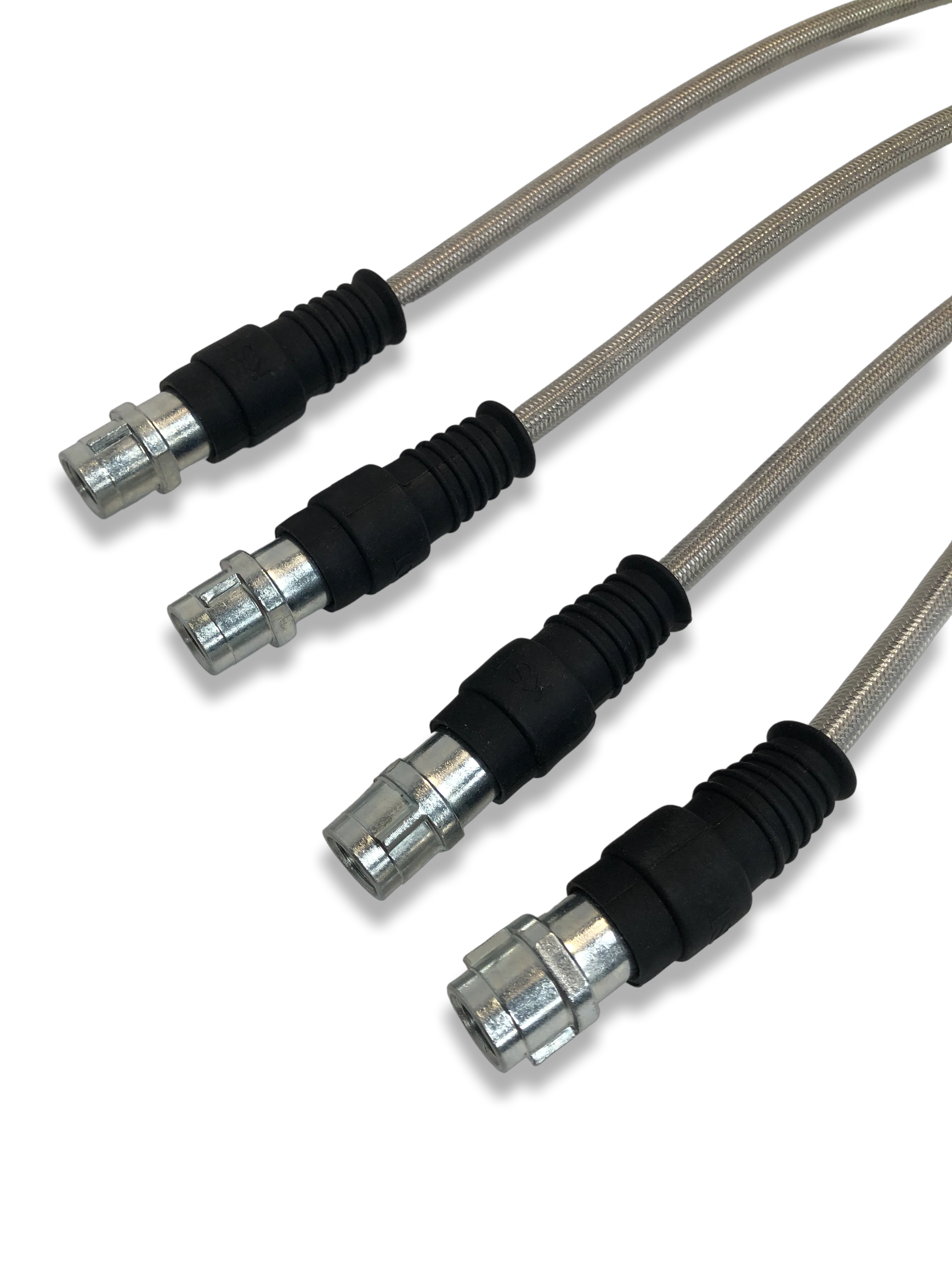PMB Performance DirectFit Stainless-Steel Brake Lines - Set of 4 - 2005-12 Porsche Boxster/Cayman - Image 3
