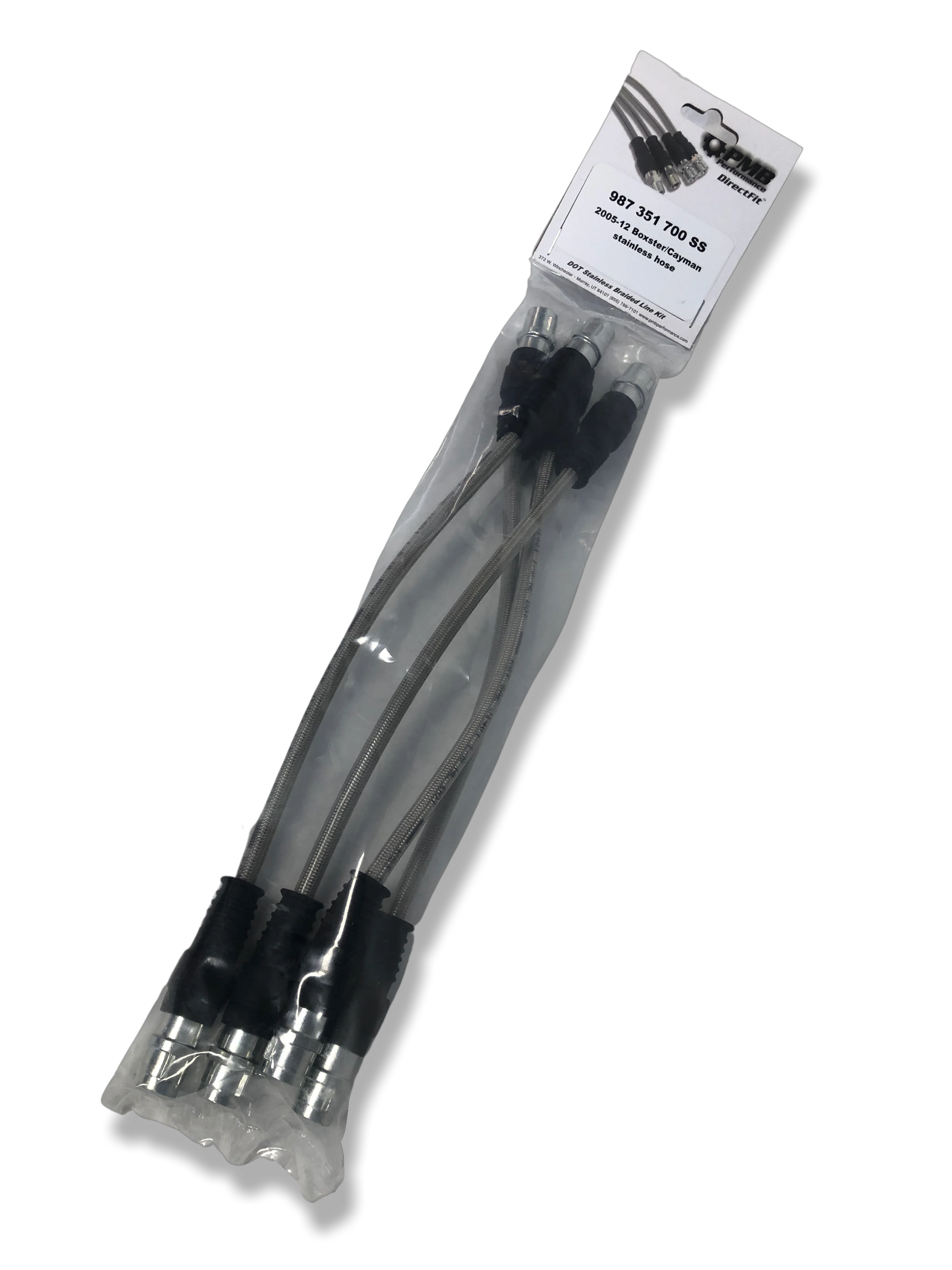 PMB Performance DirectFit Stainless-Steel Brake Lines - Set of 4 - 2017-Present 991/GT3 - Image 2
