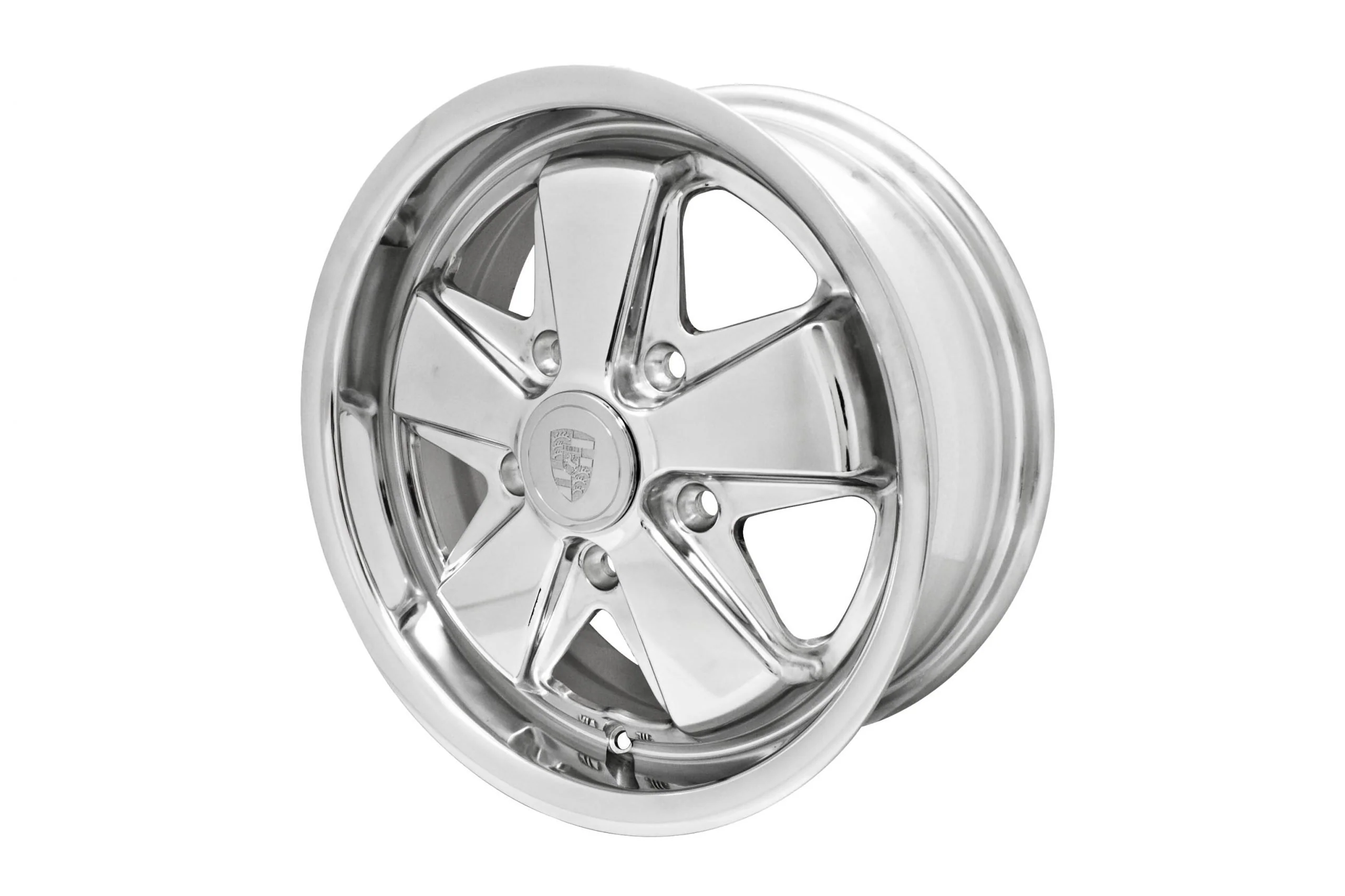 Fuchs Style Chrome Wheel 15x6" for Porsche 911, 912, 914-6 and 356C