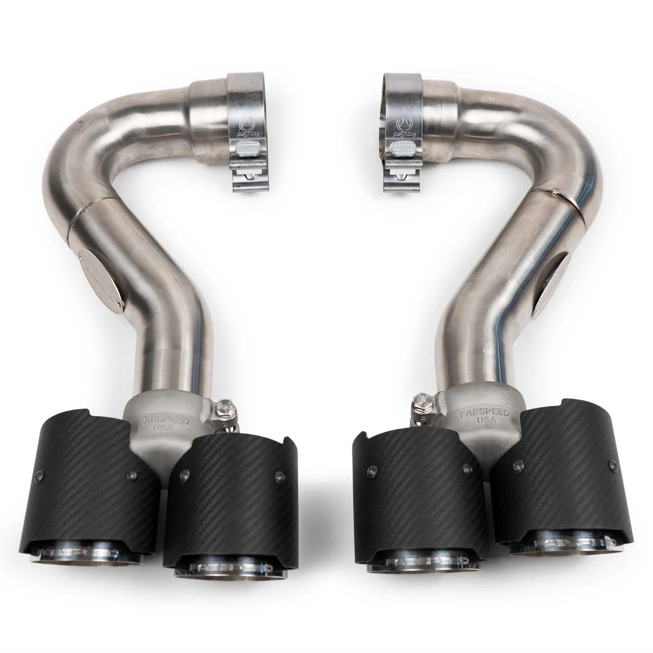Fabspeed Porsche 955 S Deluxe Quad Style Tips (2002-2007)